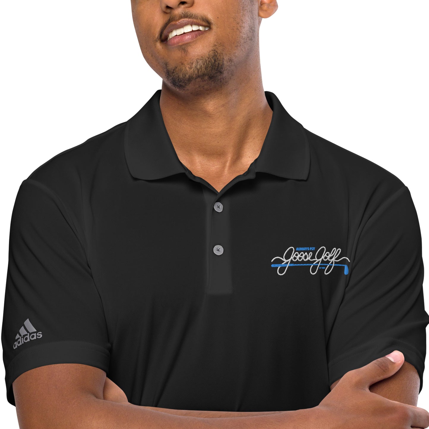 adidas x Goose Golf Featherlight Polo